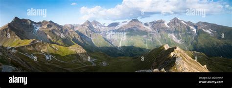 Österreich Salzburg Land Blick von der Edelweissspitze zu