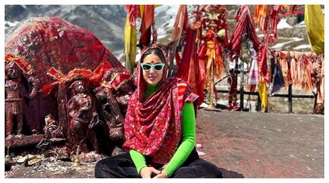 Sara Ali Khan Shares Photos From Kedarnath Visit Fans Miss Sushant