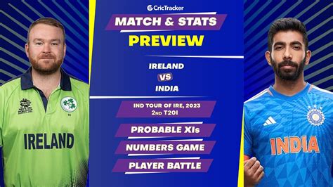 India Vs Ireland Nd T Match Preview Pitch Reports H H Record