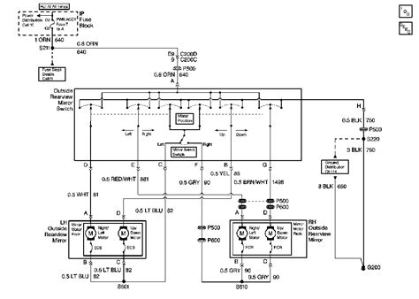 Side Mirror Power Mirror Switch Wiring Diagram NabihaMuadh