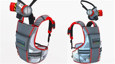 3d Backpack Mask Turbosquid 1684583