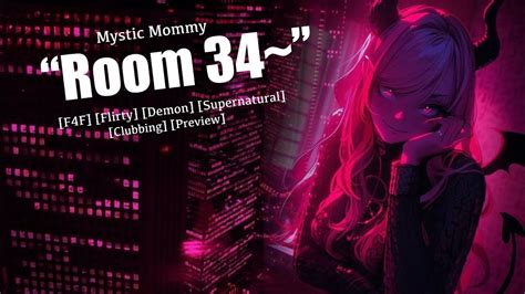 [free] “room 34” [asmr] [flirty] [demon Girl] [club] [teaser] F4f