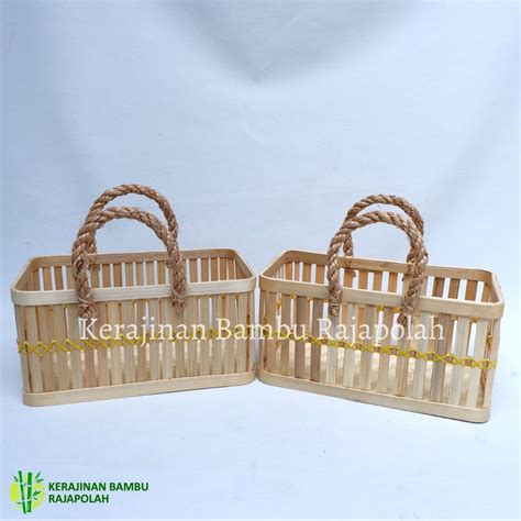 Jual Keranjang Bambu Hampers Keranjang Hampers Kekinian Keranjang