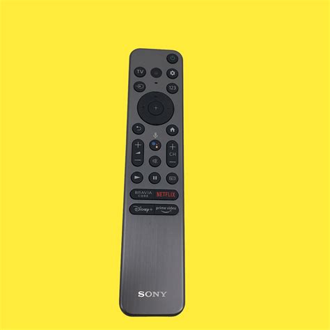 Sony Rmf Tx U Voice Tv Remote Control Bravia Core Gray Z