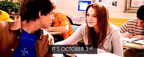 October Third 3 GIF - Mean Girls October3rd - Discover & Share GIFs