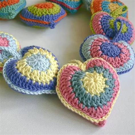 11 Easy Heart Crochet Patterns For Valentines Day