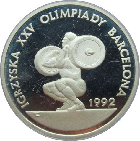 Zlotych Barcelona Olympics Pologne Numista