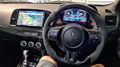 Evo X Carbon Fibre Steering Wheel Carbon Customs Youtube