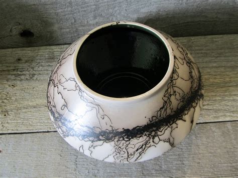 Meeteetse Vase Horse Hair Pottery Made In Wyoming Etsy