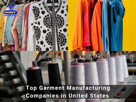 Top 6 Garment Manufacturing Companies In United States 2024