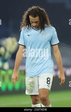 Matteo Guendouzi Of Lazio Seen With Marco Baroni Coach Manager Lazio At