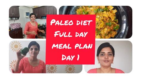 Paleo Beginners Diet Full Day Meal Plan Day 1 40 Day Shape Up