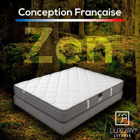 Matelas M Moire De Forme X Cm Luxury Literie Zen Ferme