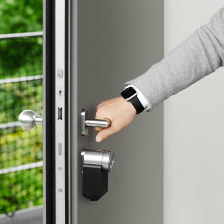 NUKI Serrure connectée Bluetooth Wi Fi Nuki Smart Lock 3 0 Pro noir