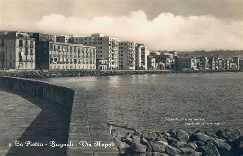 Pozzuoli Panoramica Da Via Napoli Con Il Vecchio Edificio Del Dazio E