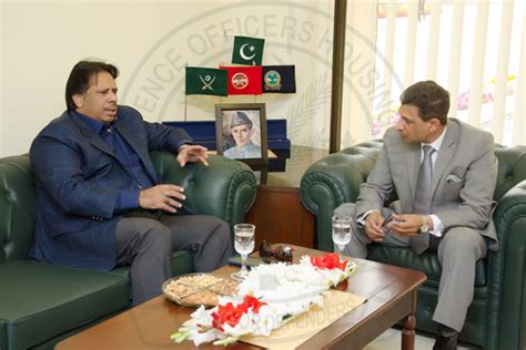 LEGENDARY SQUASH PLAYER JAHANGIR KHAN CALLS ON ADMINISTRATOR DHA - AB ...