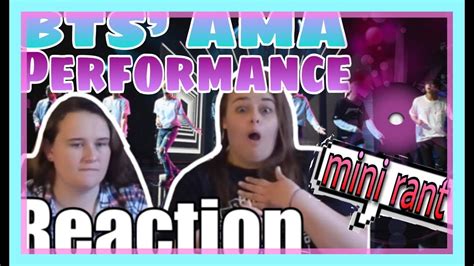 Bts Dna Ama Performance Reaction Youtube