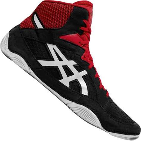 Asics Snapdown 3 GS Youth Wrestling Shoes Red Black