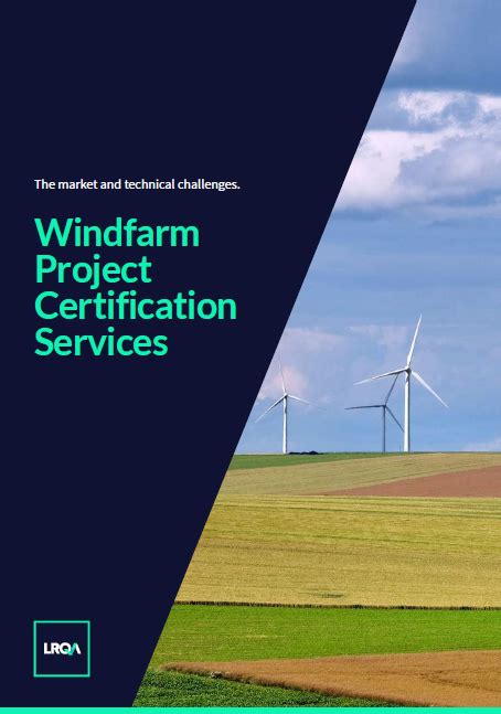 Brochure Windfarm Project Certifications Services L Lrqa Korea