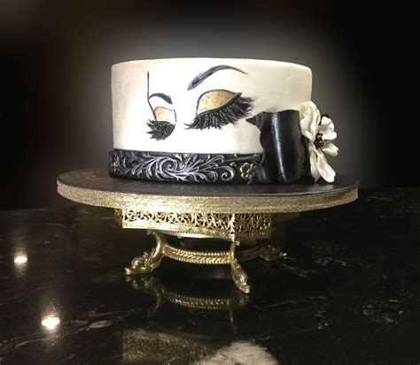 Audrey Hepburn Inspired Eyelashes Cake Cakeartistrybyrenee 14th