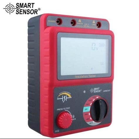 Smart Sensor Ar907a 100 2500v Digital Insulation Meter Tester Megger