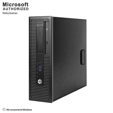 Renewed HP EliteDesk 800 G1 SFF High Performance Business Desktop