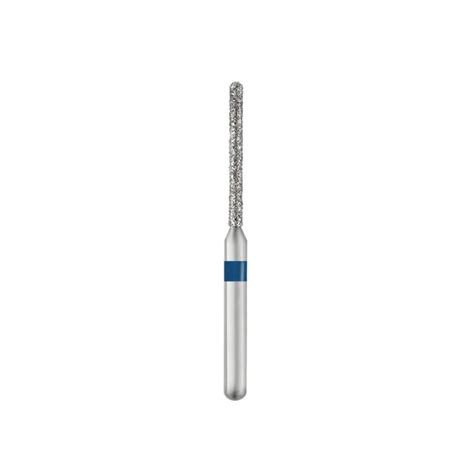 Fresa Diamante Clear Av Cilindrica Larga Extremo Redonda Superdental