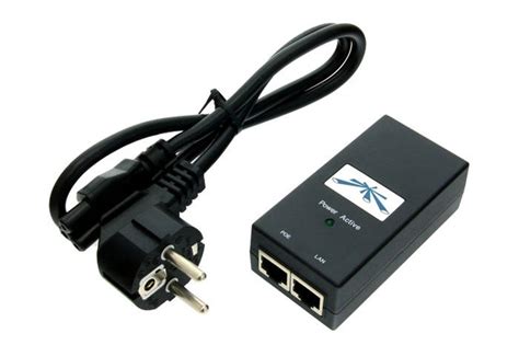 Адаптер PoE Ubiquiti POE 48 24W G Gigabit Power Adapter Voltage 48V