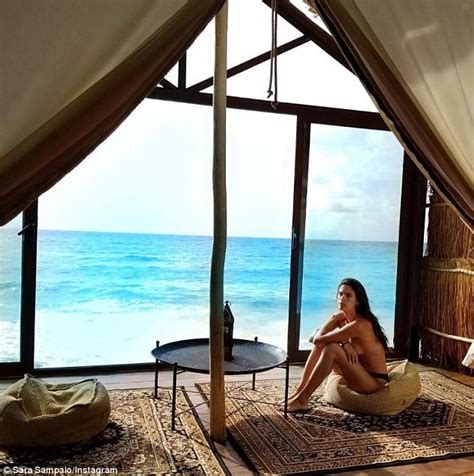 Sara Sampaio Looks Ravishing In A Bikini In Spain Daily Mail Online