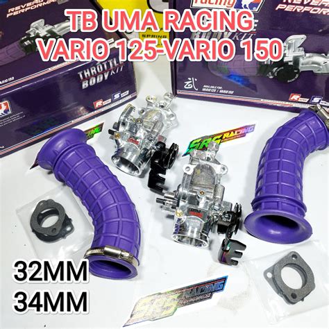 Jual Throttle Body Uma Racing Vario Vario Tb Velocity