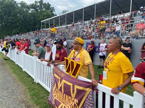 Hopeful Crowds Pack Commanders Training Camp On First Day Of Public