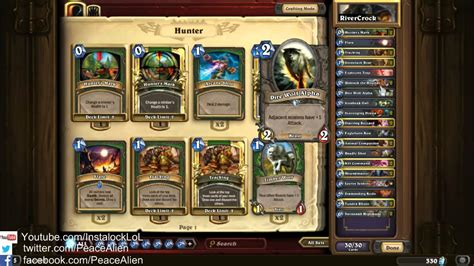 Hunter Mid Range Deck Hearthstone YouTube