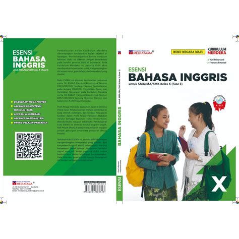 Jual Esensi Bahasa Inggris Sma Ma Kelas X Fase E Kurikulum Merdeka