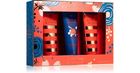 Grace Cole Luxury Bathing Wild Poppy Pomelo Coffret Cadeau Mains