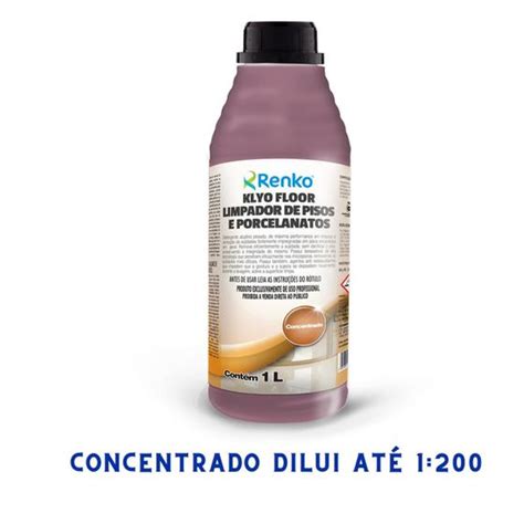 Klyo Floor Limpador Pesado Para Pisos E Porcelanatos Concentrado 1