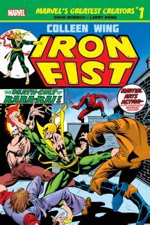 Marvel S Greatest Creators Iron Fist Colleen Wing Comic