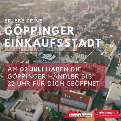 Göppingen Lange Einkaufsnacht mit viel Programm am Samstag bis 22 Uhr