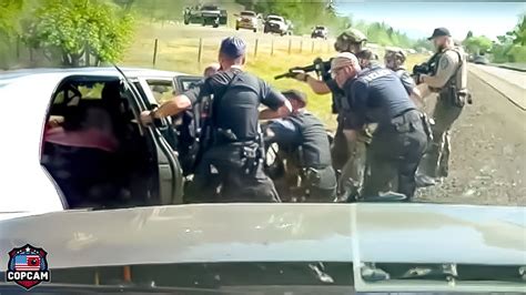 Most Horrific High Speed Police Chases Of All Time Caught On Dashcam