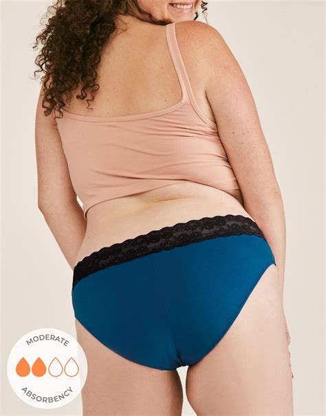 Alice Bikini Dark Blue Plus Period Panties Adore Me