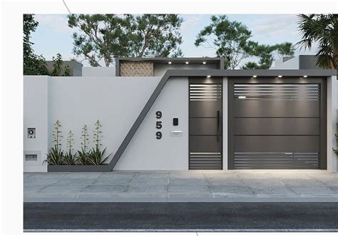 Exterior Wall Design House Fence Design House Main Gates Design