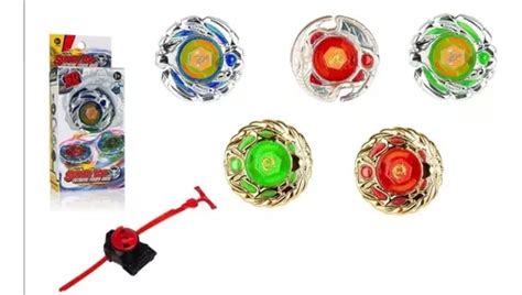 Trompo Beyblade Lanzador Metal Fusion Con Luz Cuotas Sin Inter S