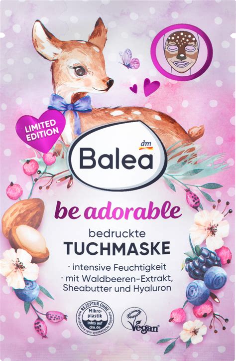 Balea Tuchmaske Reh Bedruckt St Dauerhaft G Nstig Online Kaufen Dm De