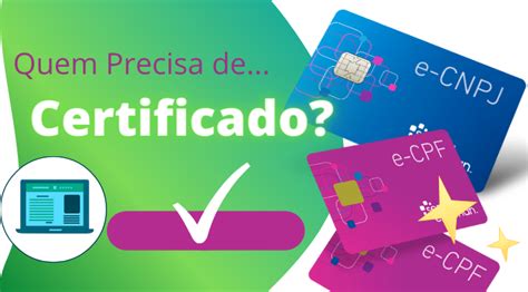 Quem Precisa De Certificado Digital Certificados Cc