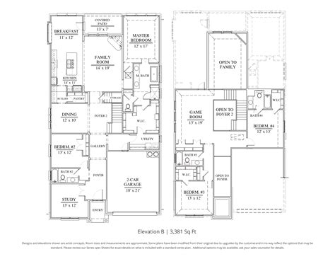 Ashley Floor Plan In Dfw Our Country Homes