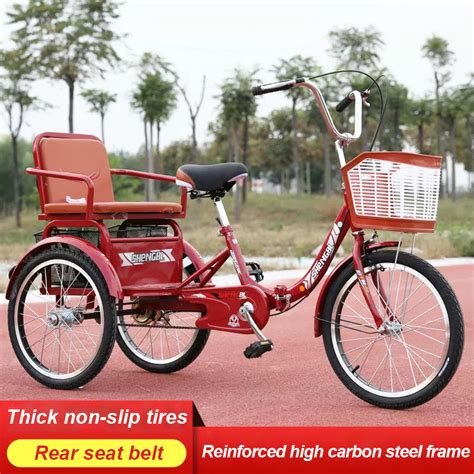 Senior Citizen Foot Pedal Tricycle Bike China Electric Tricycle And Senior Pedal Tricycle