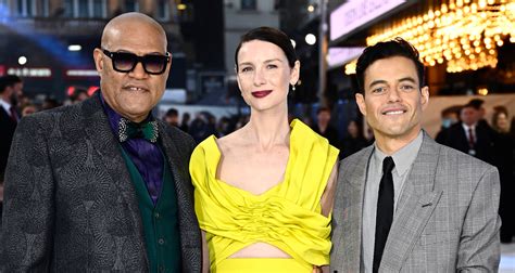 Rami Malek Joins Laurence Fishburne Caitriona Balfe At The Amateur