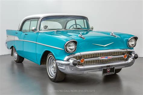 1957 Chevrolet Bel Air 4 Door No Post Hardtop Sedan Stock 15780 374