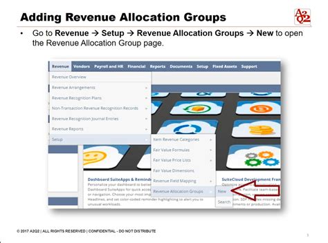 Netsuite Part Adding Revenue Allocation Groups In Setting Up