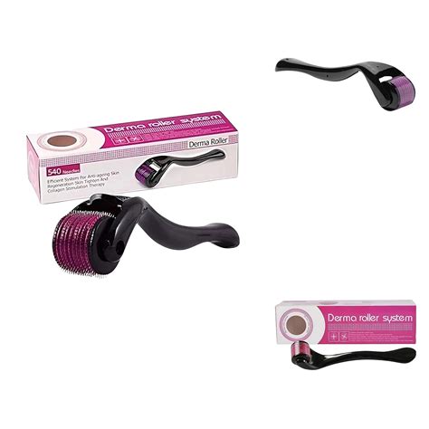 The Web Gear Mm Derma Roller With Titanium Micro Needles For