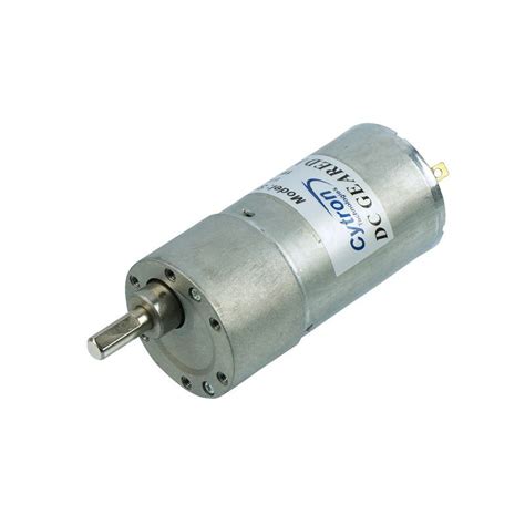 V Rpm Kgfcm Brushed Dc Geared Motor